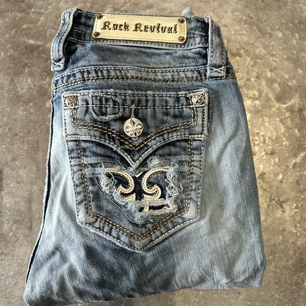 Rock revival skinny jeans